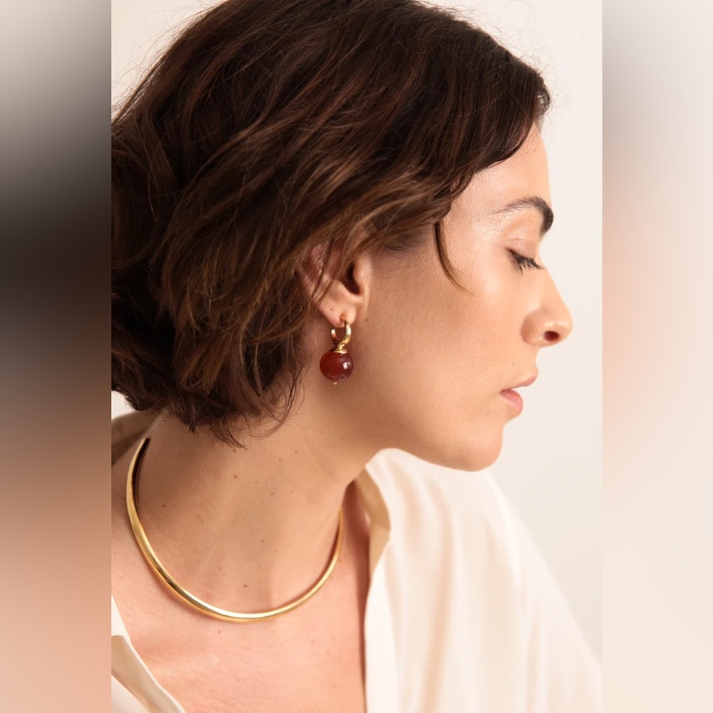 ‼️LAST CHANCE‼️NWT Gold Minimalist Open Collar Choker Necklace